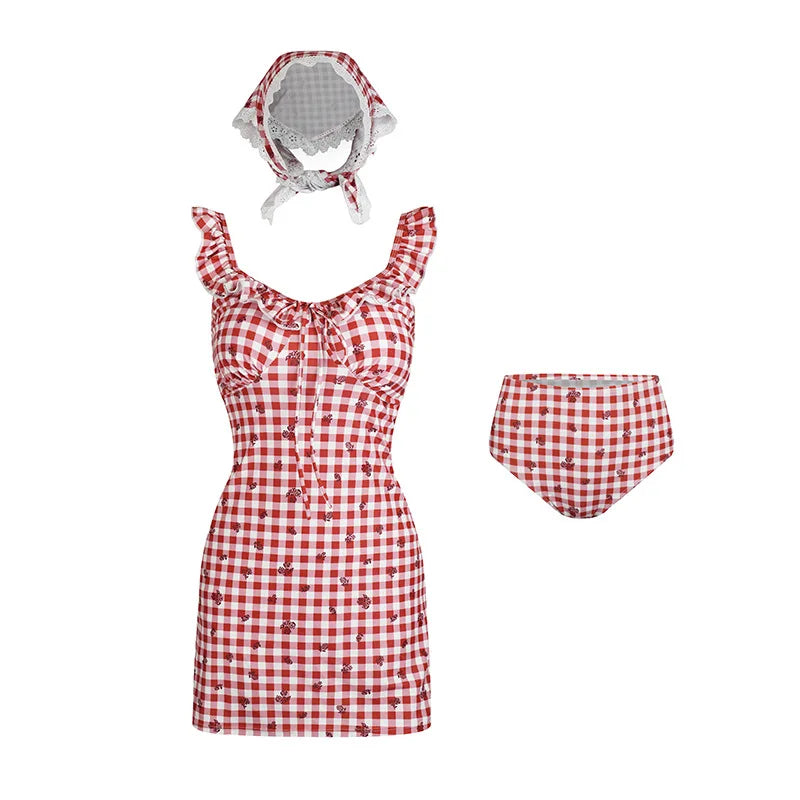 Daisy Doo Swim Dress + Hat