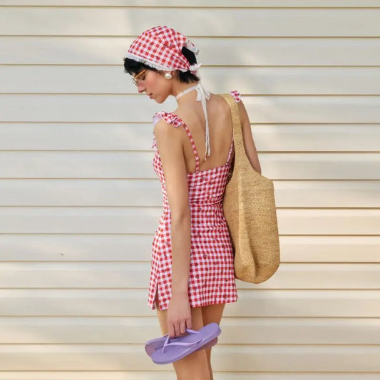 Daisy Doo Swim Dress + Hat