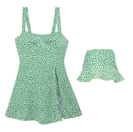 Candy Floss Swim Dress + Hat