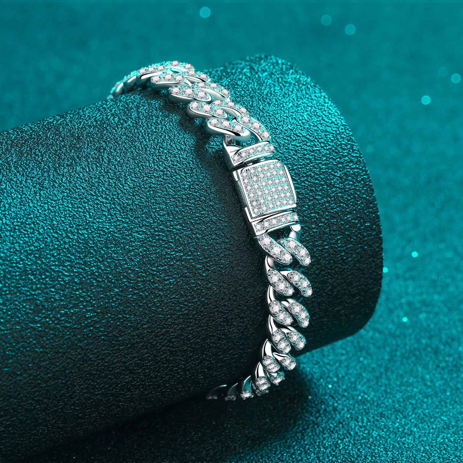 4.63 Carat Moissanite 925 Sterling Silver Bracelet - Curated By Z.J Simmons