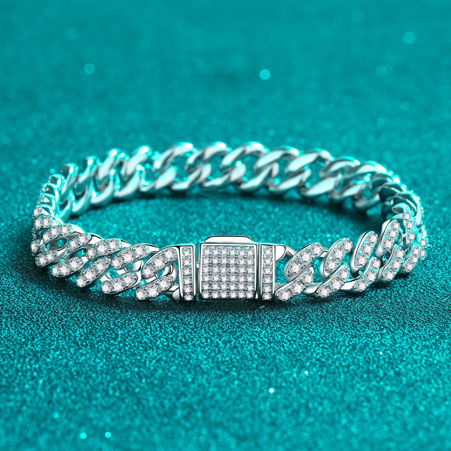 4.63 Carat Moissanite 925 Sterling Silver Bracelet - Curated By Z.J Simmons