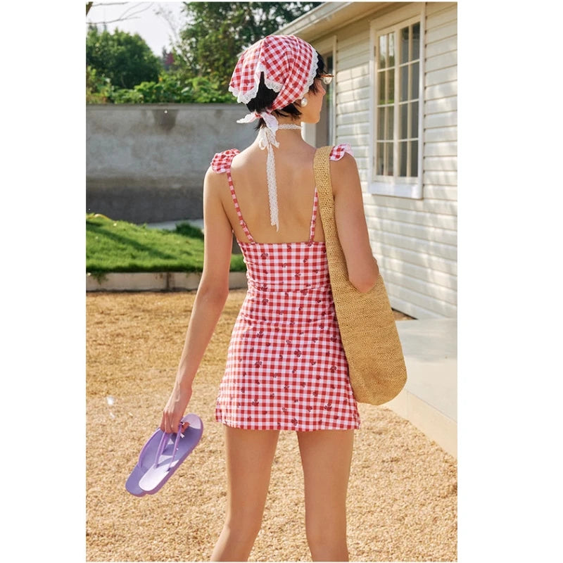 Daisy Doo Swim Dress + Hat